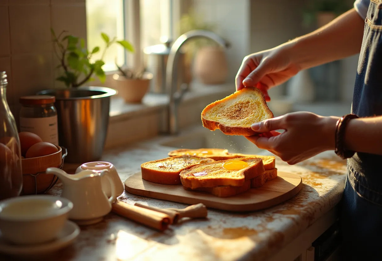 pain de mie  et  recette